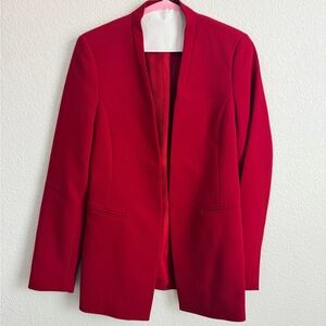 Zara Vibrant Red Women's Blazer